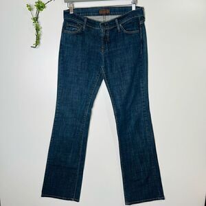 James Jeans Dry Aged Denim Dublin Braided Bootcut Jeans 29